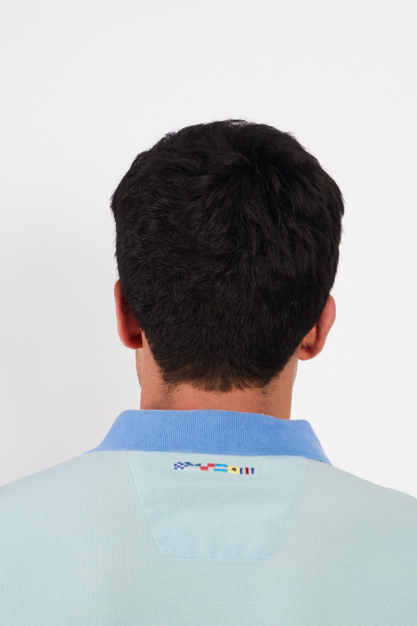 2000 Nautica Colorblock Sailing Flag Polo Shirt (M)