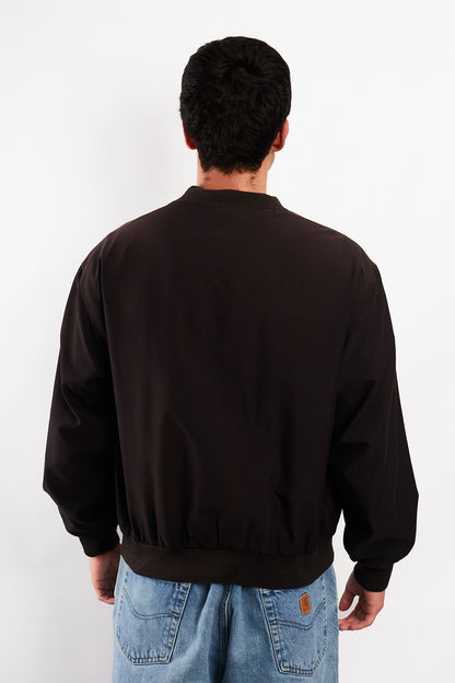2000 Vintage Tommy Hilfiger Black Bomber Jacket (M)