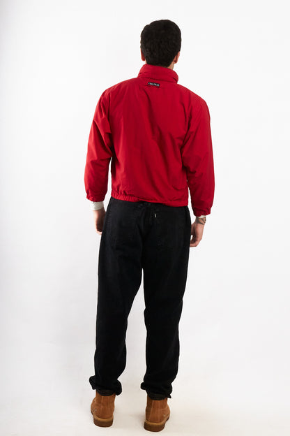 1990 Vintage Nautica Colorblock Spellout Jacket (S)