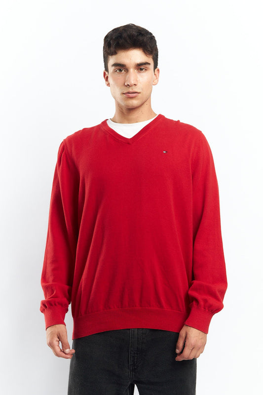 2017 Tommy Hilfiger V-neck Cotton Sweater (L/XL)