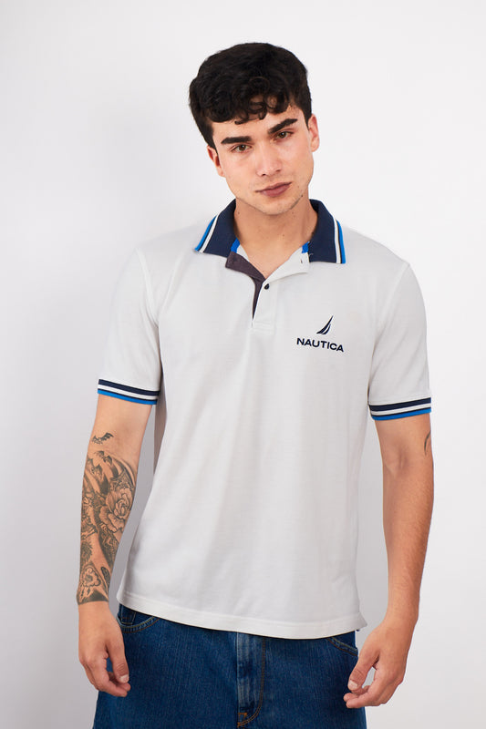 2000 Nautica Polo Shirt (M)