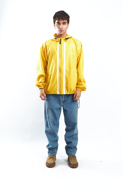 1990 Chaps Ralph Lauren Yellow Windbreaker ( L/XL)