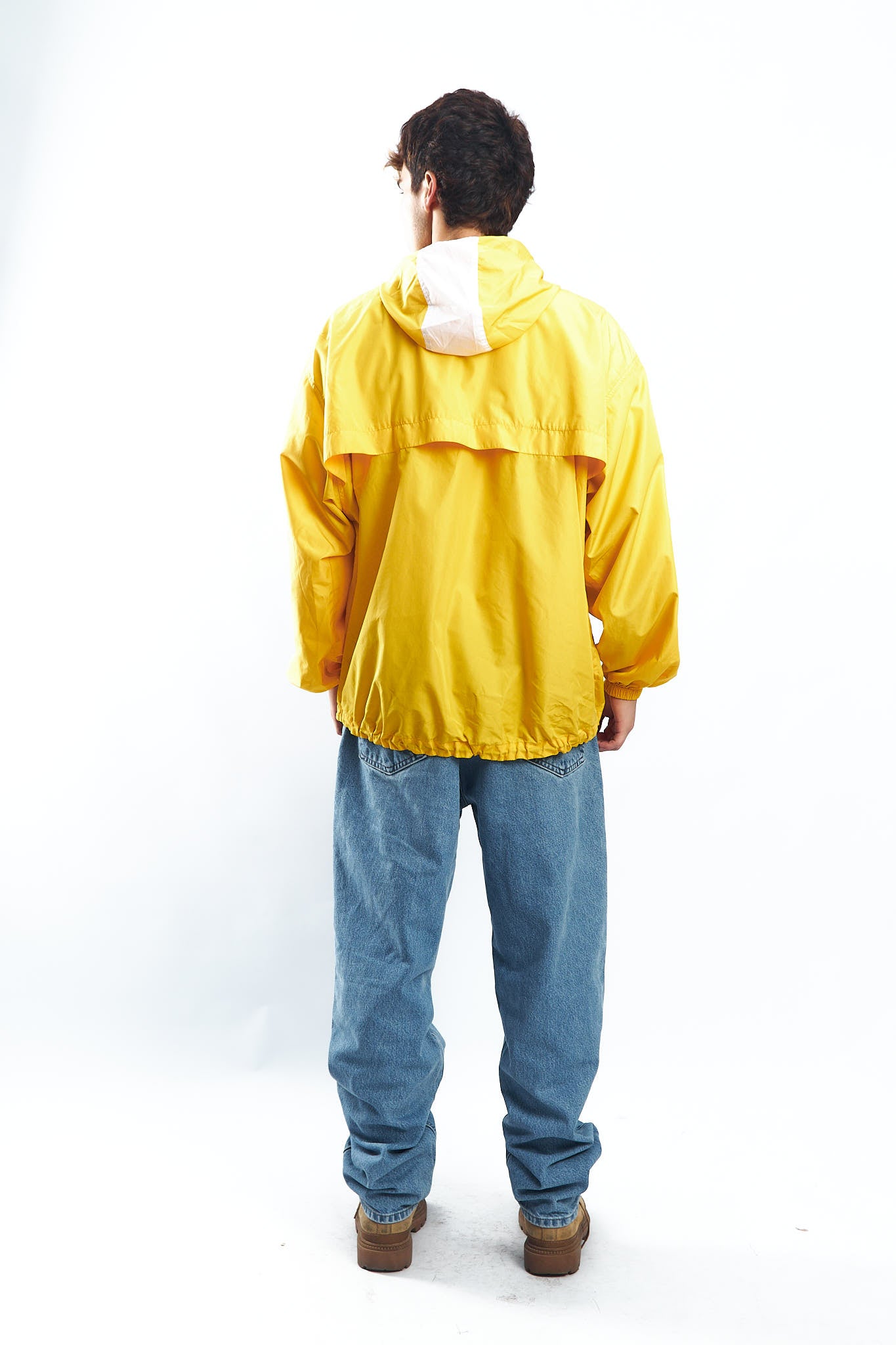 1990 Chaps Ralph Lauren Yellow Windbreaker ( L/XL)