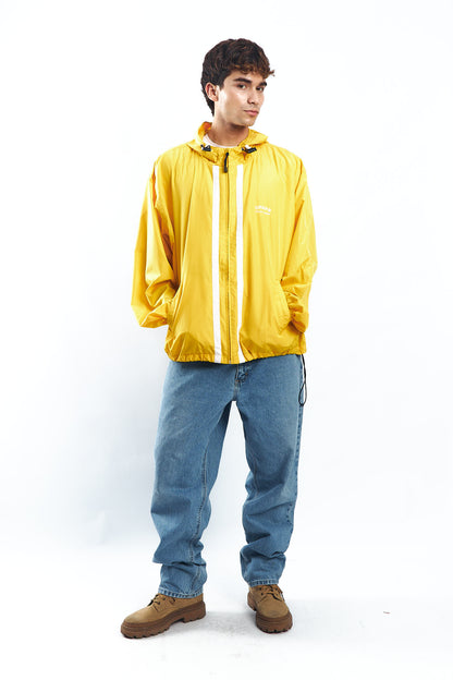 1990 Chaps Ralph Lauren Yellow Windbreaker ( L/XL)