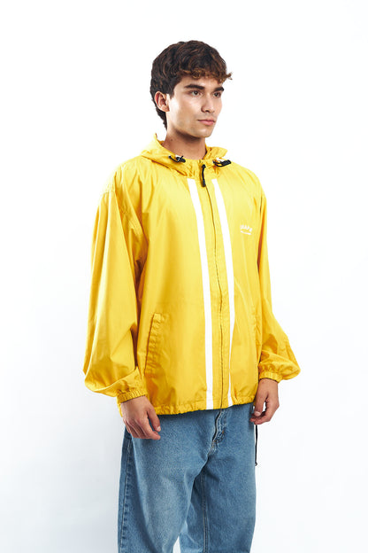 1990 Chaps Ralph Lauren Yellow Windbreaker ( L/XL)