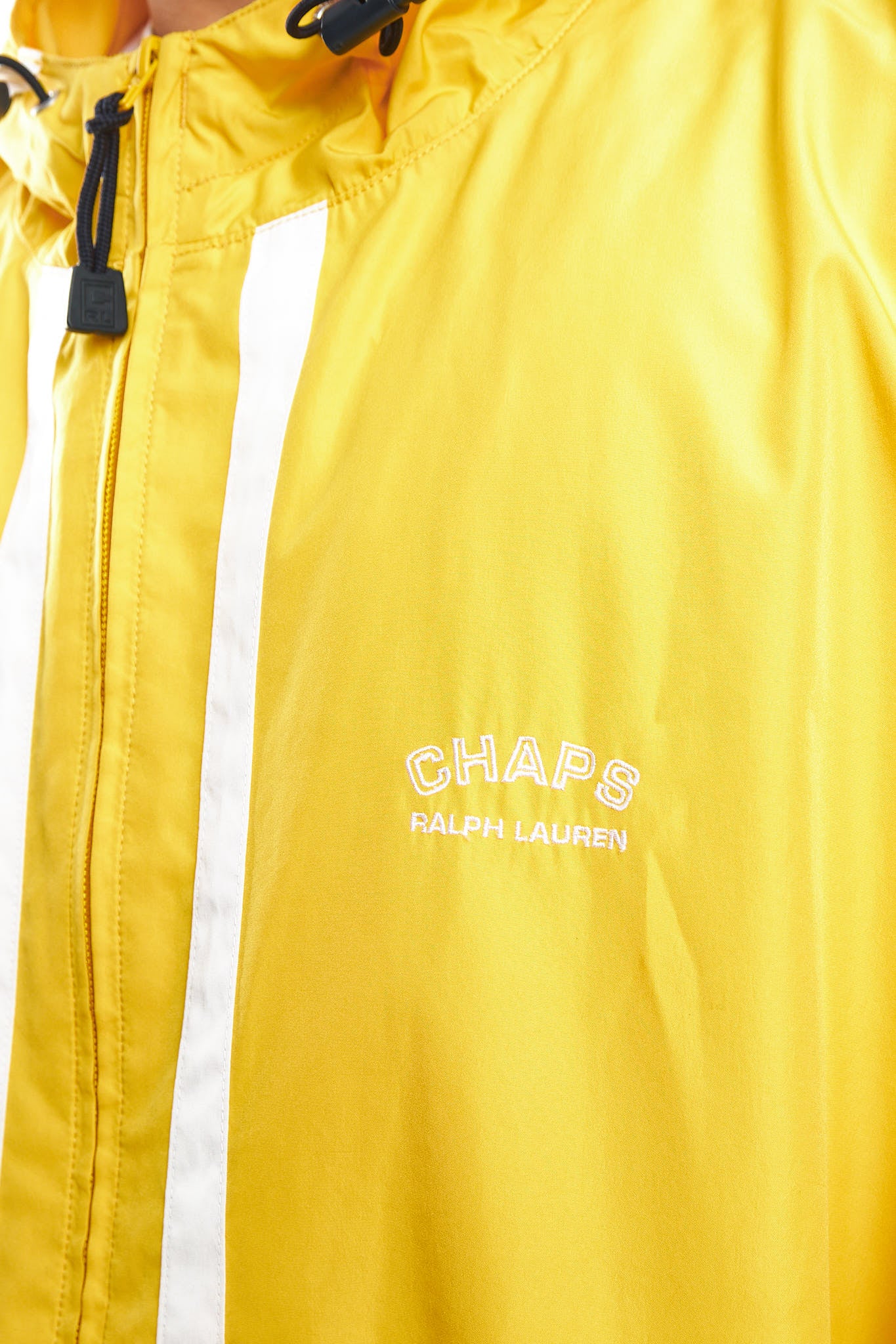 1990 Chaps Ralph Lauren Yellow Windbreaker ( L/XL)