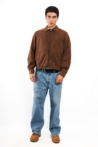 2000 Vintage Tommy Hilfiger Toffee Harrington (M)