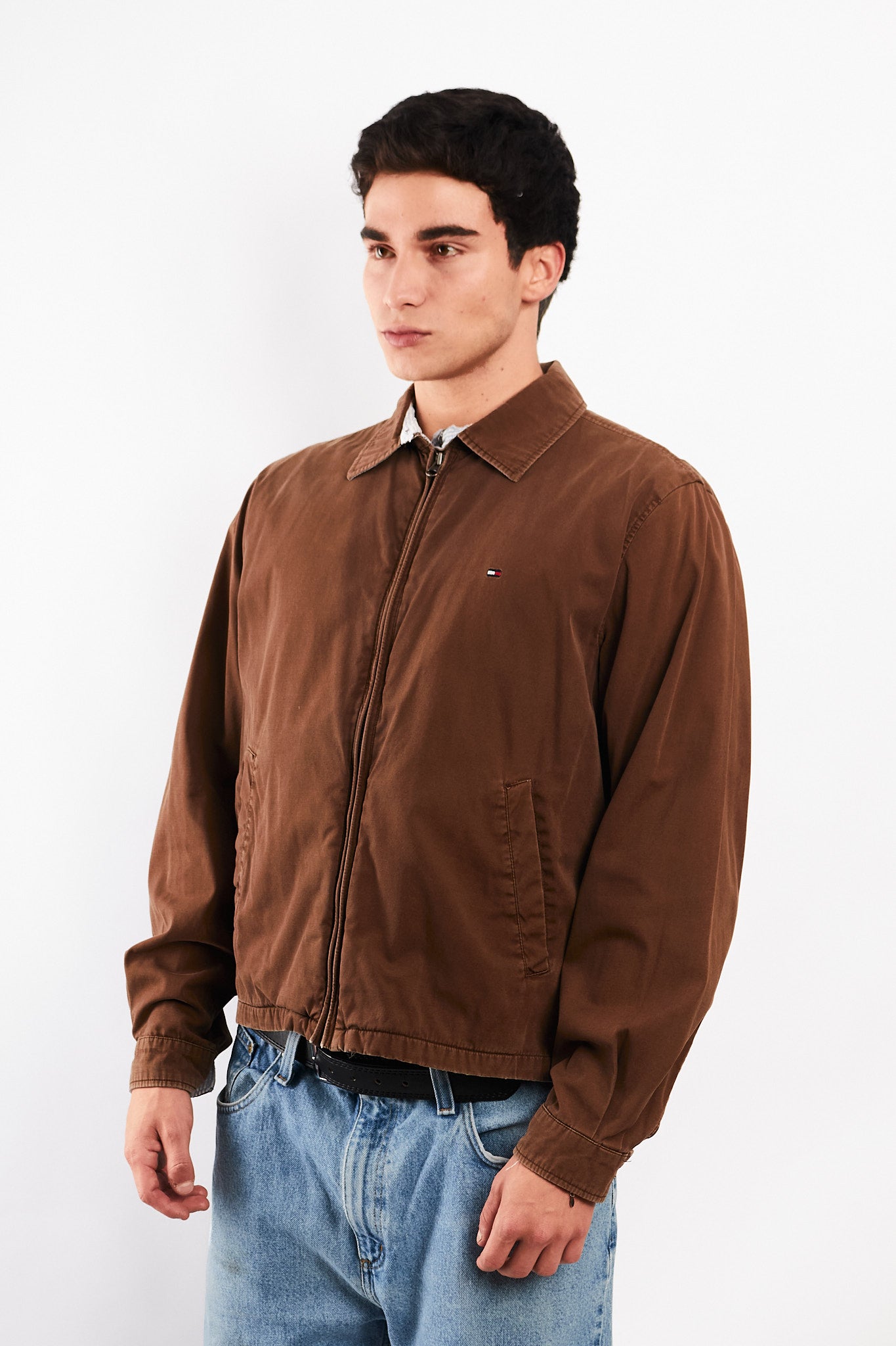 2000 Vintage Tommy Hilfiger Toffee Harrington (M)
