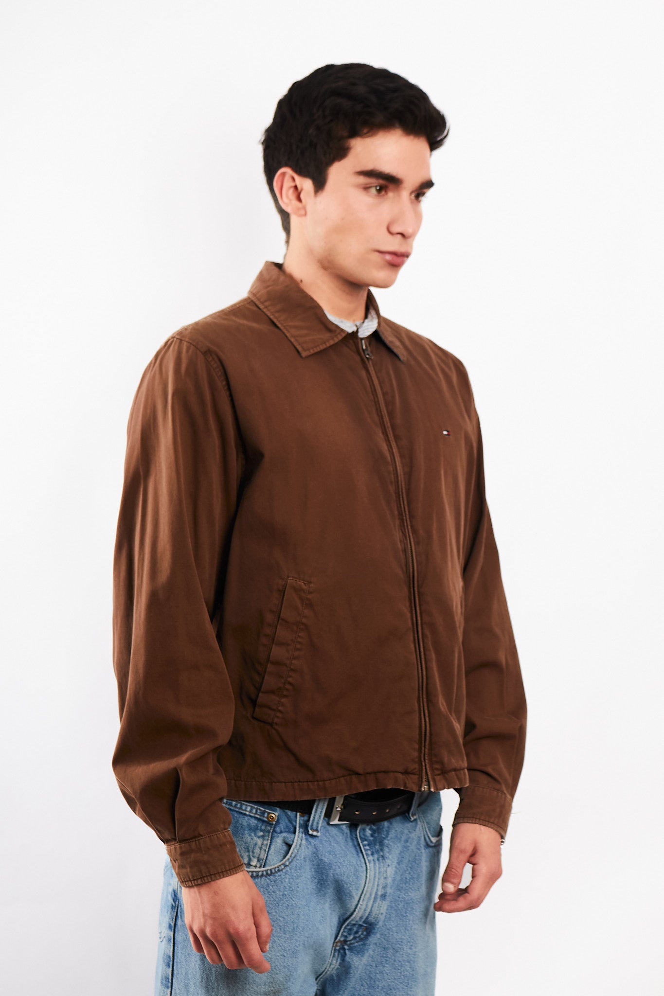 2000 Vintage Tommy Hilfiger Toffee Harrington (M)