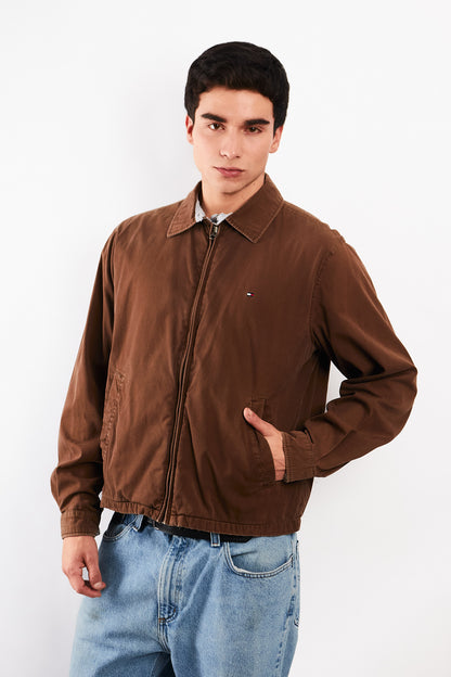 2000 Vintage Tommy Hilfiger Toffee Harrington (M)