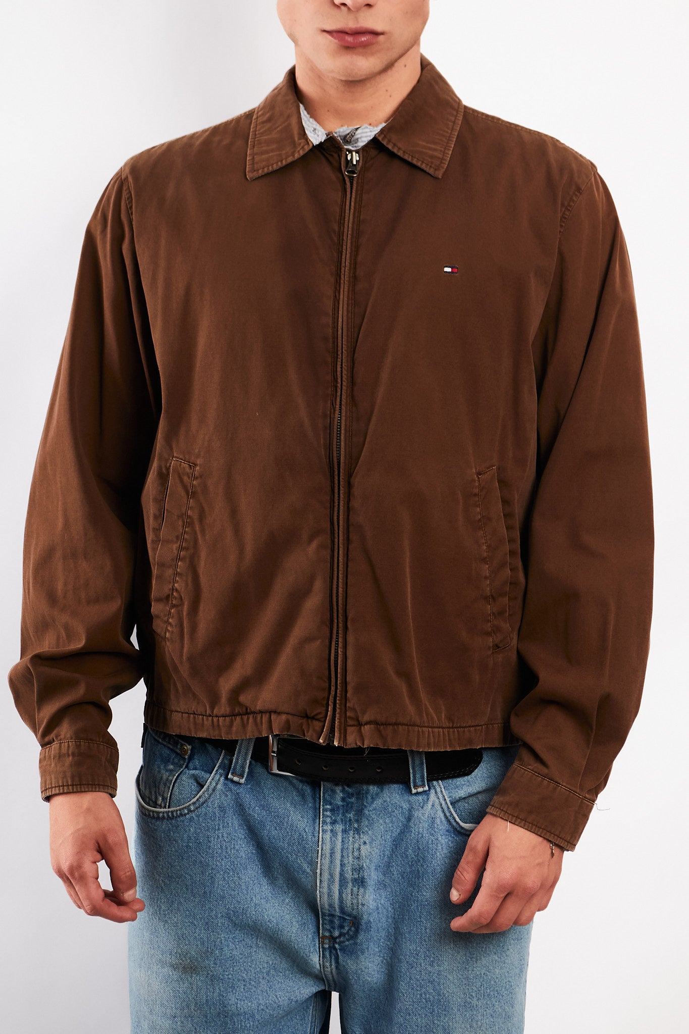 2000 Vintage Tommy Hilfiger Toffee Harrington (M)