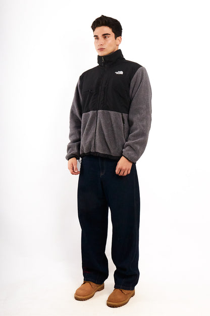 2000 Vintage North Face Retro Gray Denali Jacket (M)