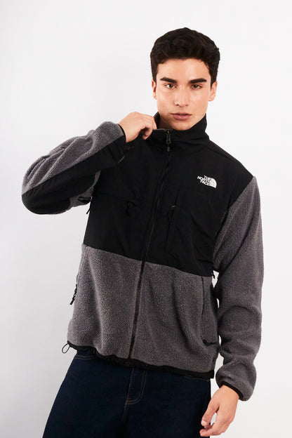 2000 Vintage North Face Retro Gray Denali Jacket (M)