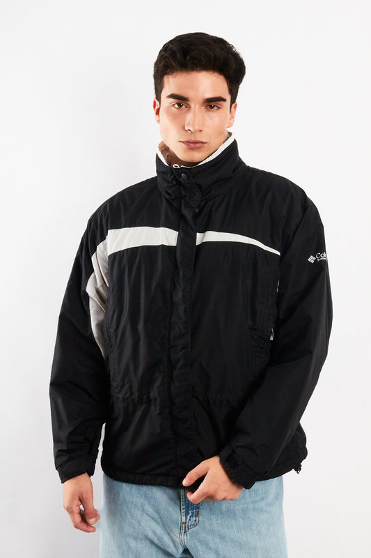 2000 Vintage Columbia Black and White Jacket (M)