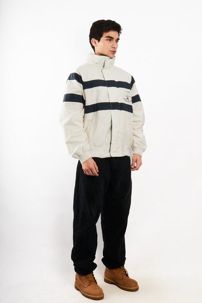 1990 Vintage Nautica J-Class Striped Jacket (L)
