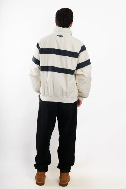 1990 Vintage Nautica J-Class Striped Jacket (L)