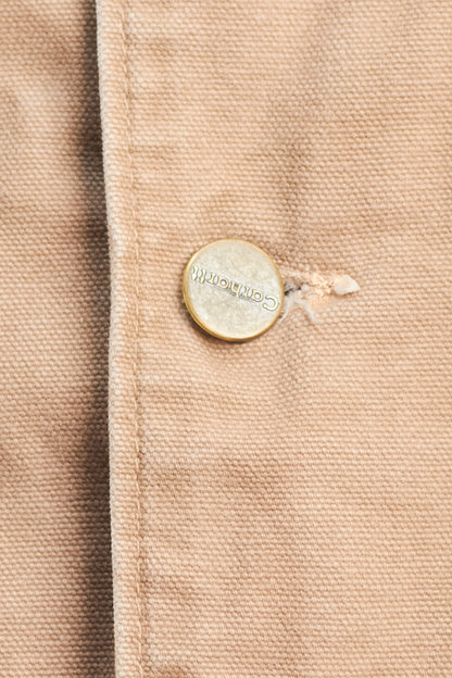 Vintage Carhartt Wheat Michigan Chore Coat (L)