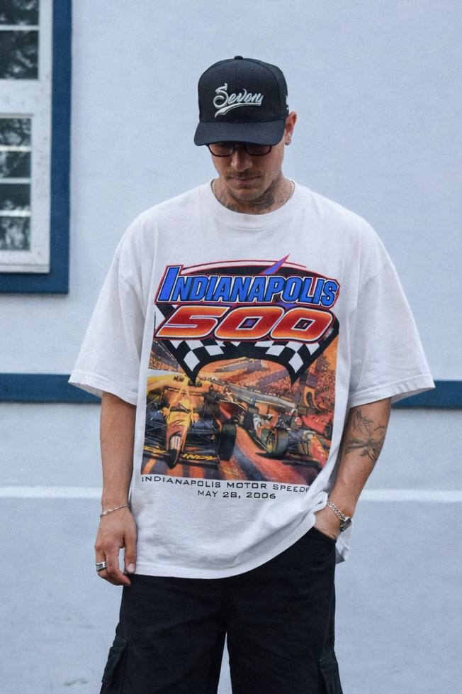 2006 Vintage Nascar Indianapolis 500 Tee (XL)