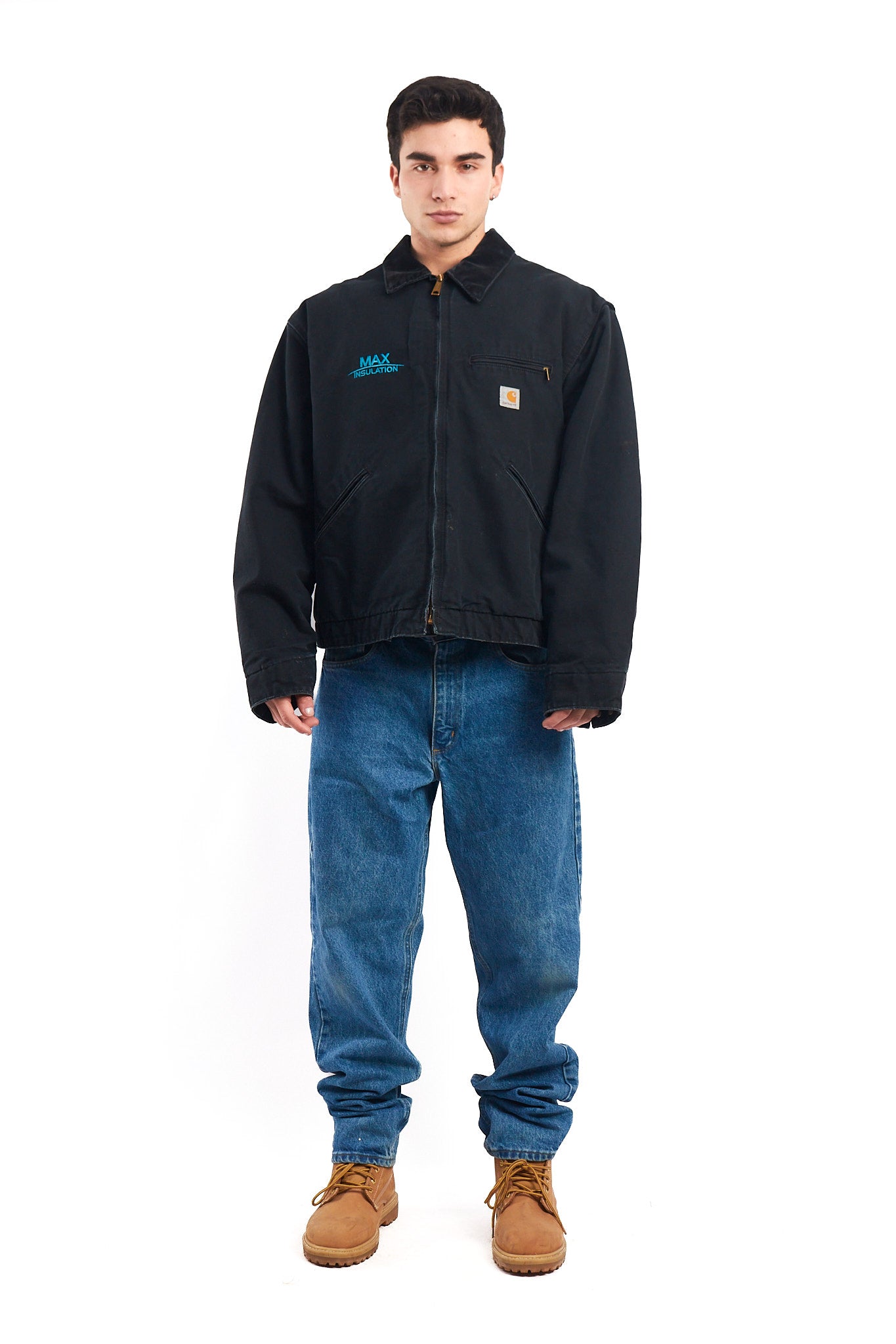 Vintage Carhartt Black Detroit Jacket (XL)