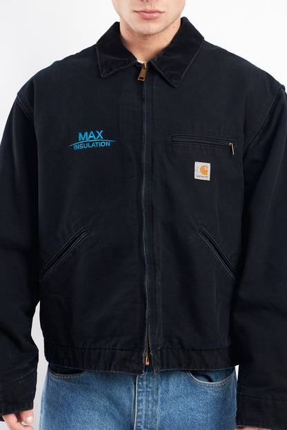 Vintage Carhartt Black Detroit Jacket (XL)