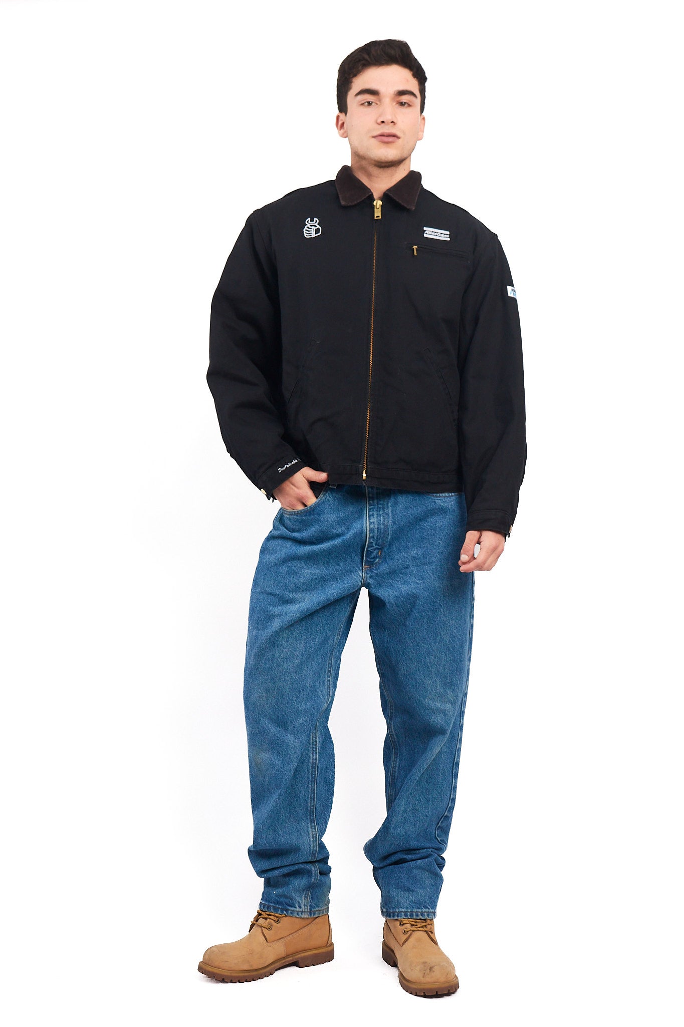 Vintage Dickies Black Detroit Jacket (M/L)