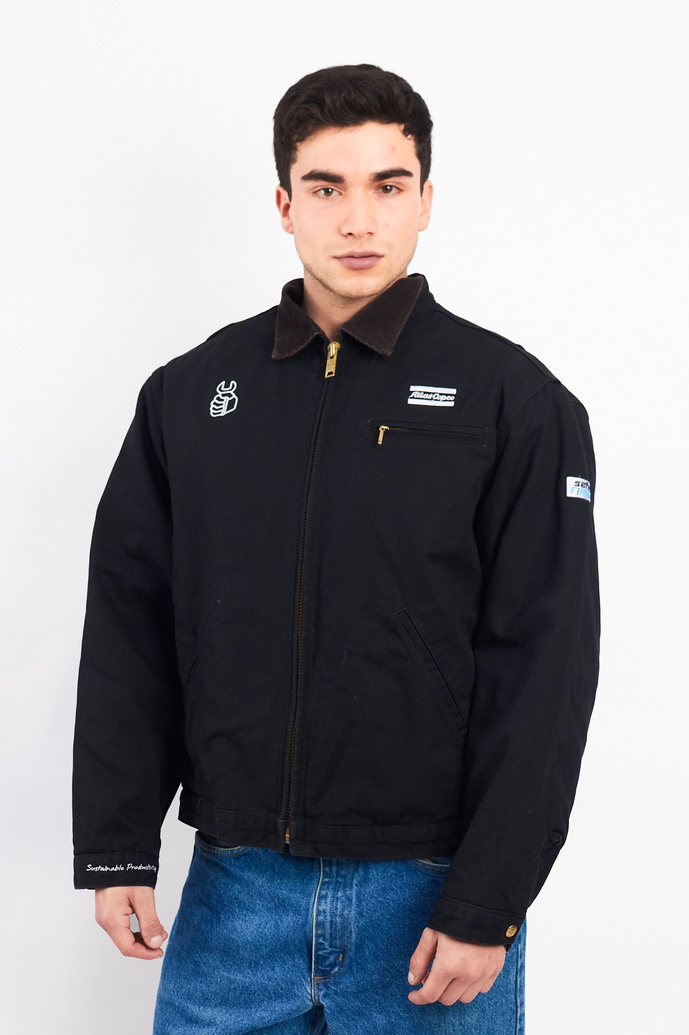 Vintage Dickies Black Detroit Jacket (M/L)