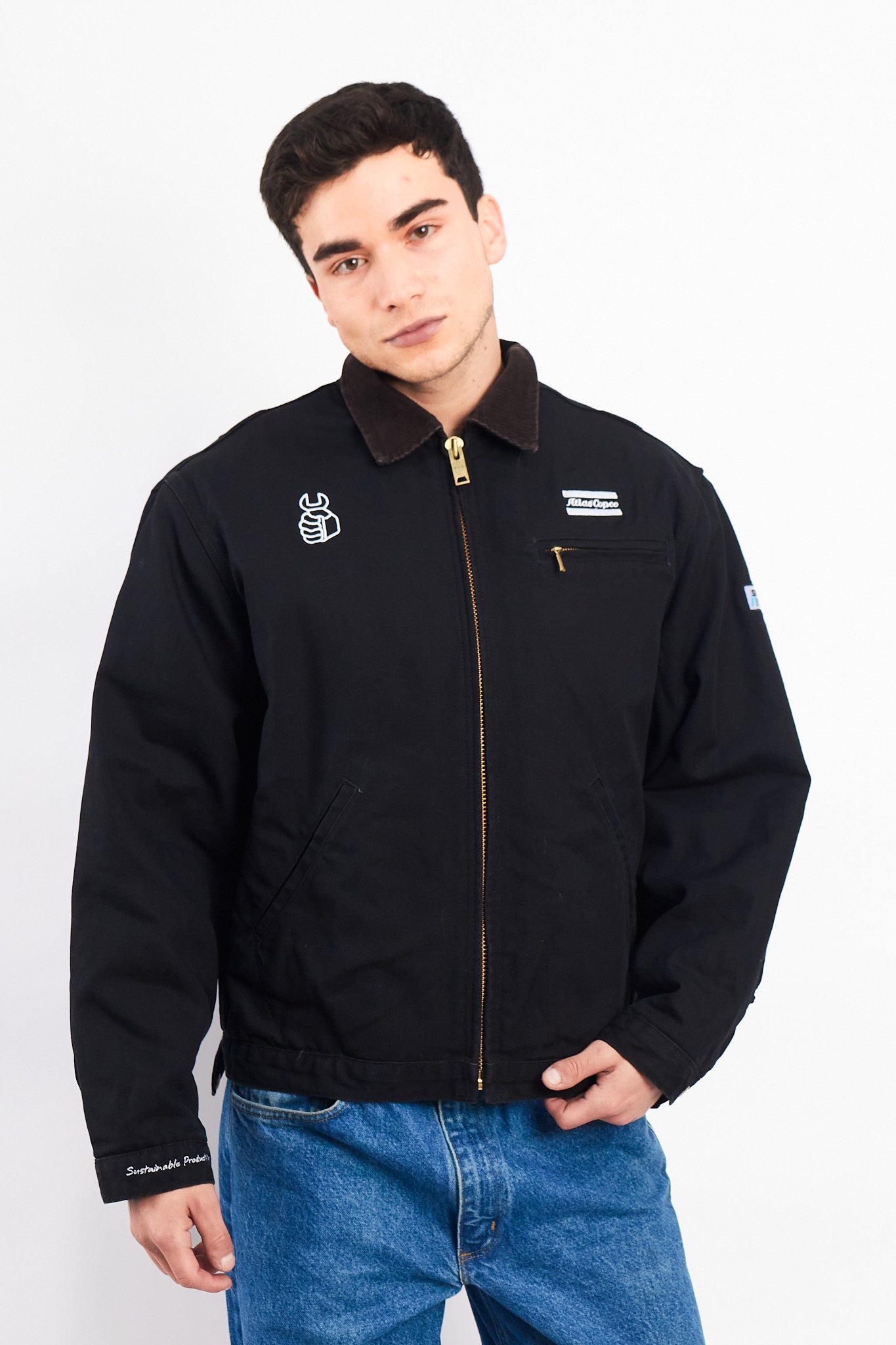 Vintage Dickies Black Detroit Jacket (M/L)