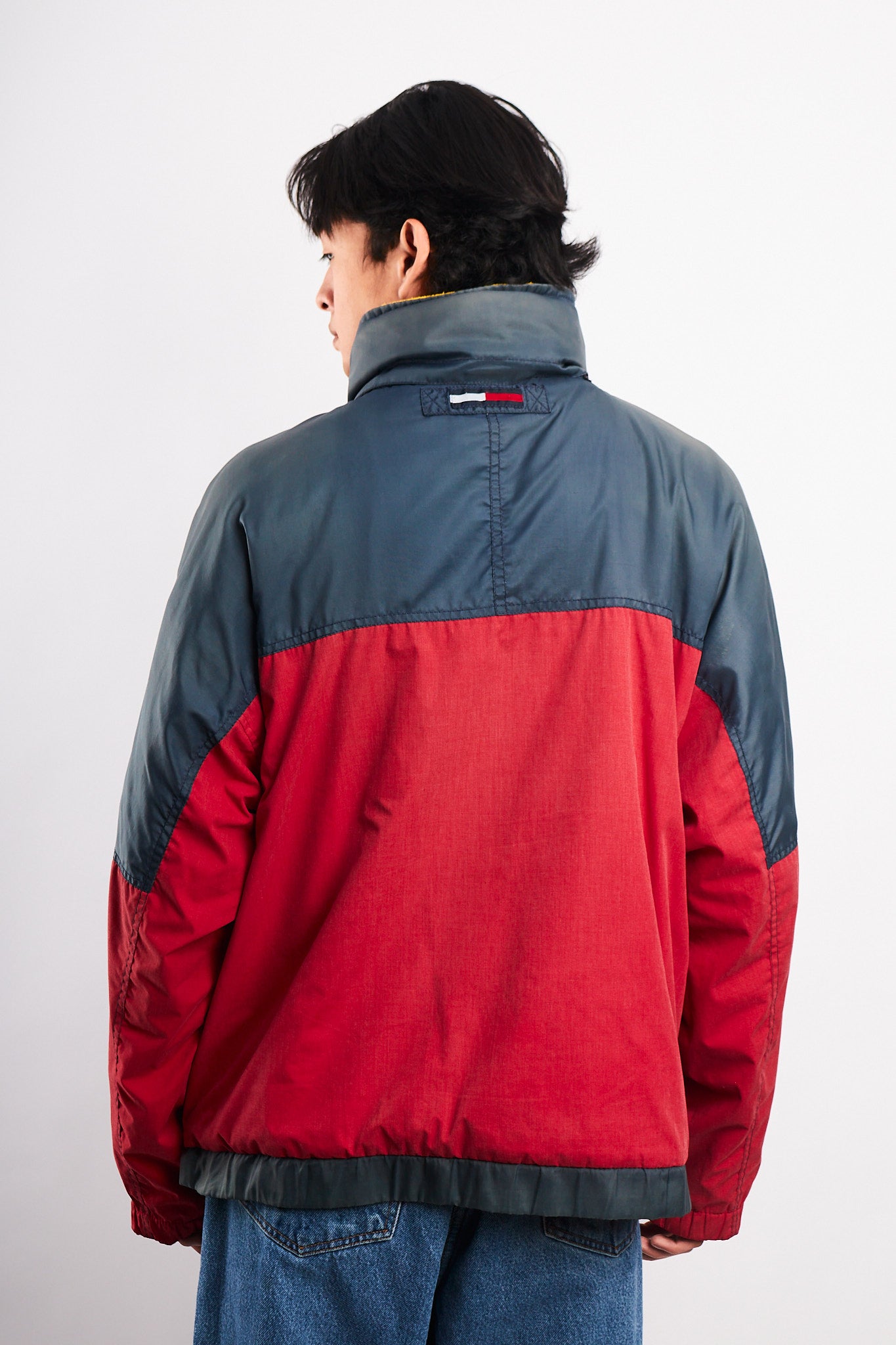 1990 Vintage Tommy Hilfiger Colorblock Padded Jacket (L)