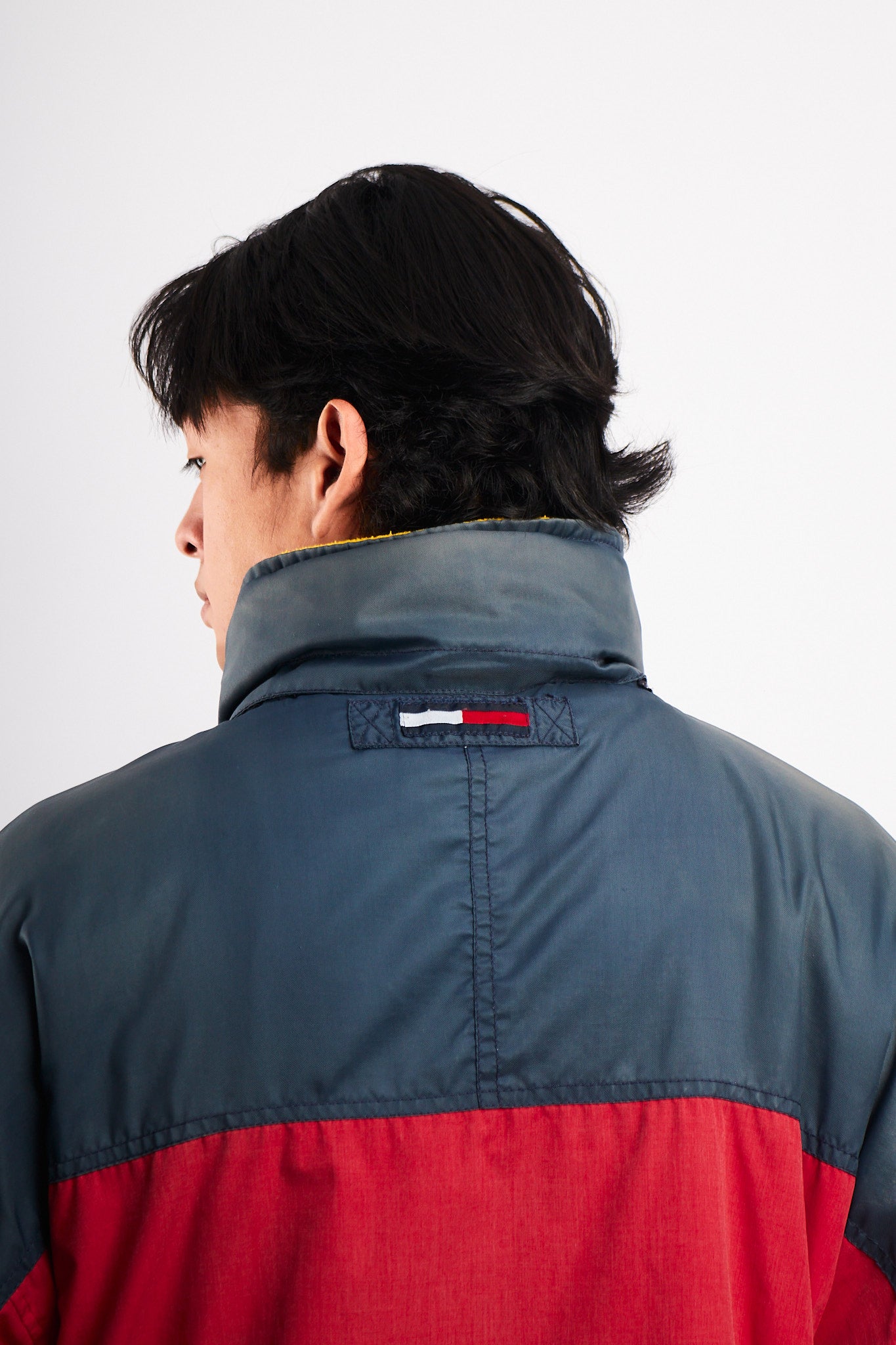 1990 Vintage Tommy Hilfiger Colorblock Padded Jacket (L)