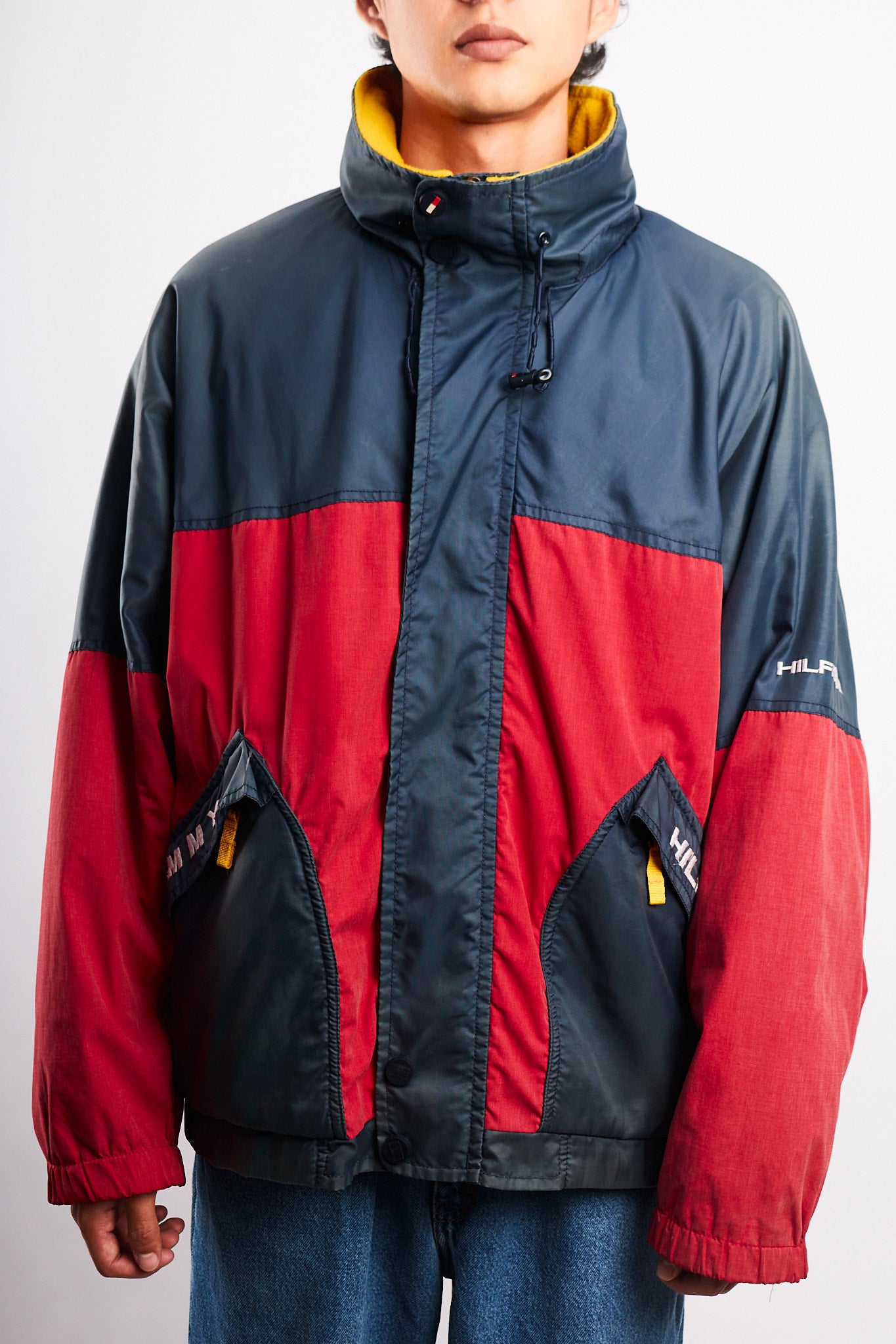 1990 Vintage Tommy Hilfiger Colorblock Padded Jacket (L)