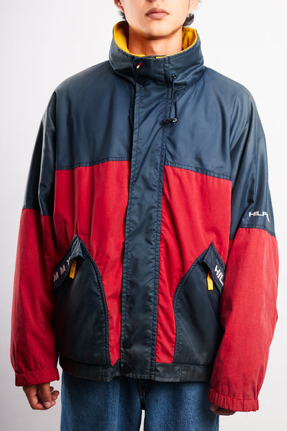 1990 Vintage Tommy Hilfiger Colorblock Padded Jacket (L)