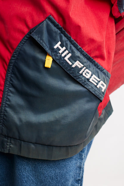 1990 Vintage Tommy Hilfiger Colorblock Padded Jacket (L)