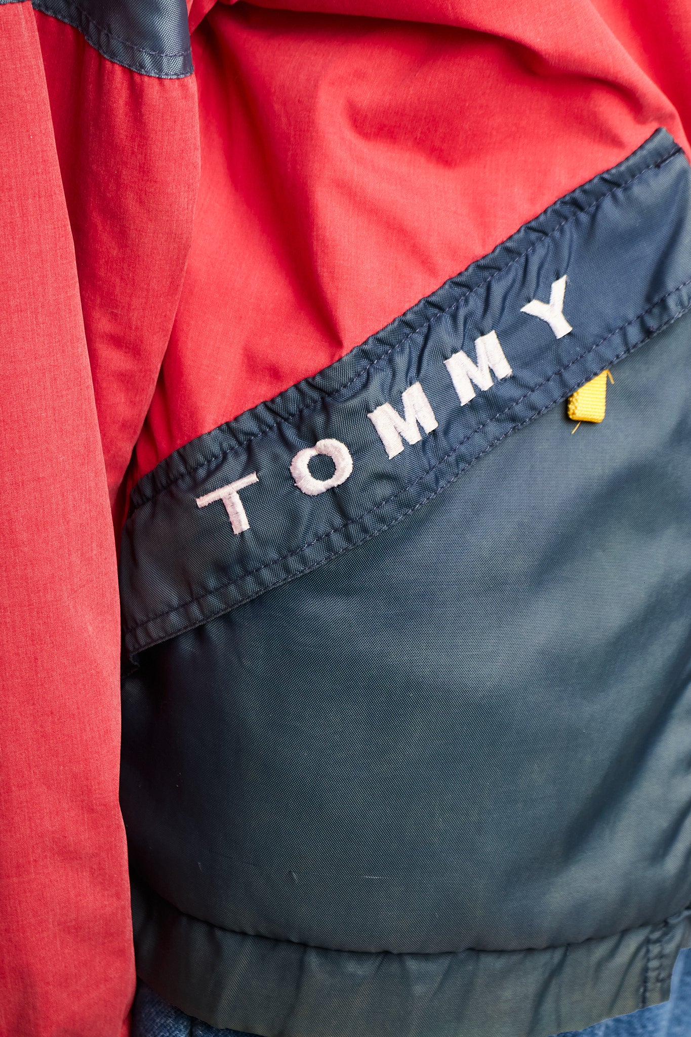1990 Vintage Tommy Hilfiger Colorblock Padded Jacket (L)
