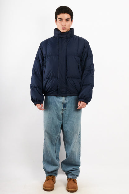 90s Vintage Nautica Competition Reversible Down Puffer Jacket (M/L)