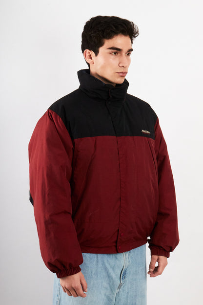 90s Vintage Nautica Competition Reversible Down Puffer Jacket (M/L)