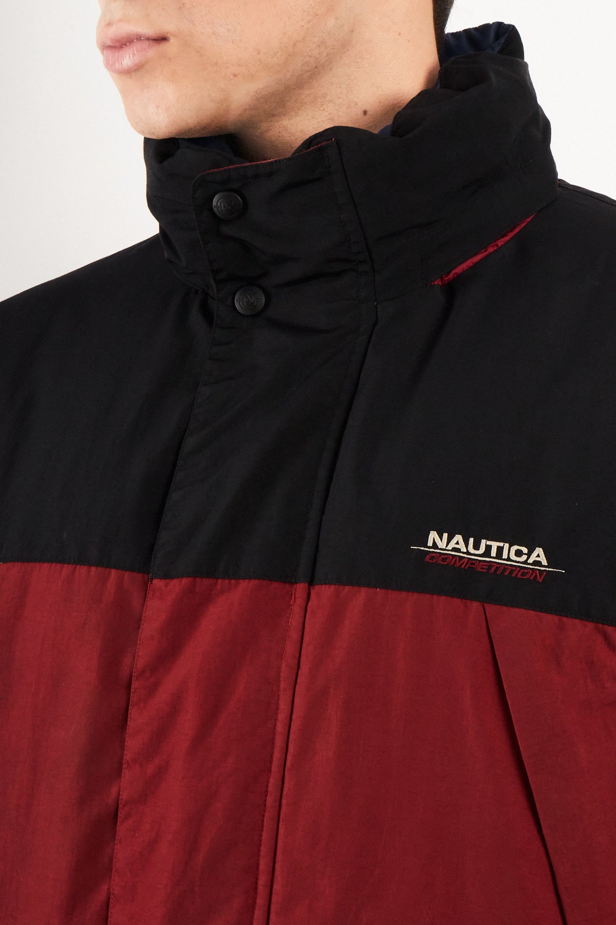 90s Vintage Nautica Competition Reversible Down Puffer Jacket (M/L)