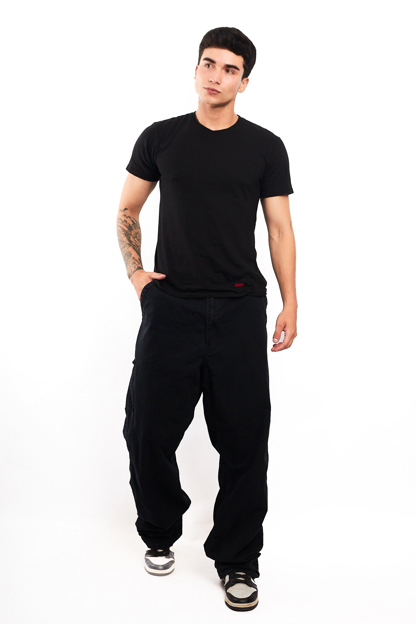 2000 Vintage Carhartt Black Cargo Pant (36/38)