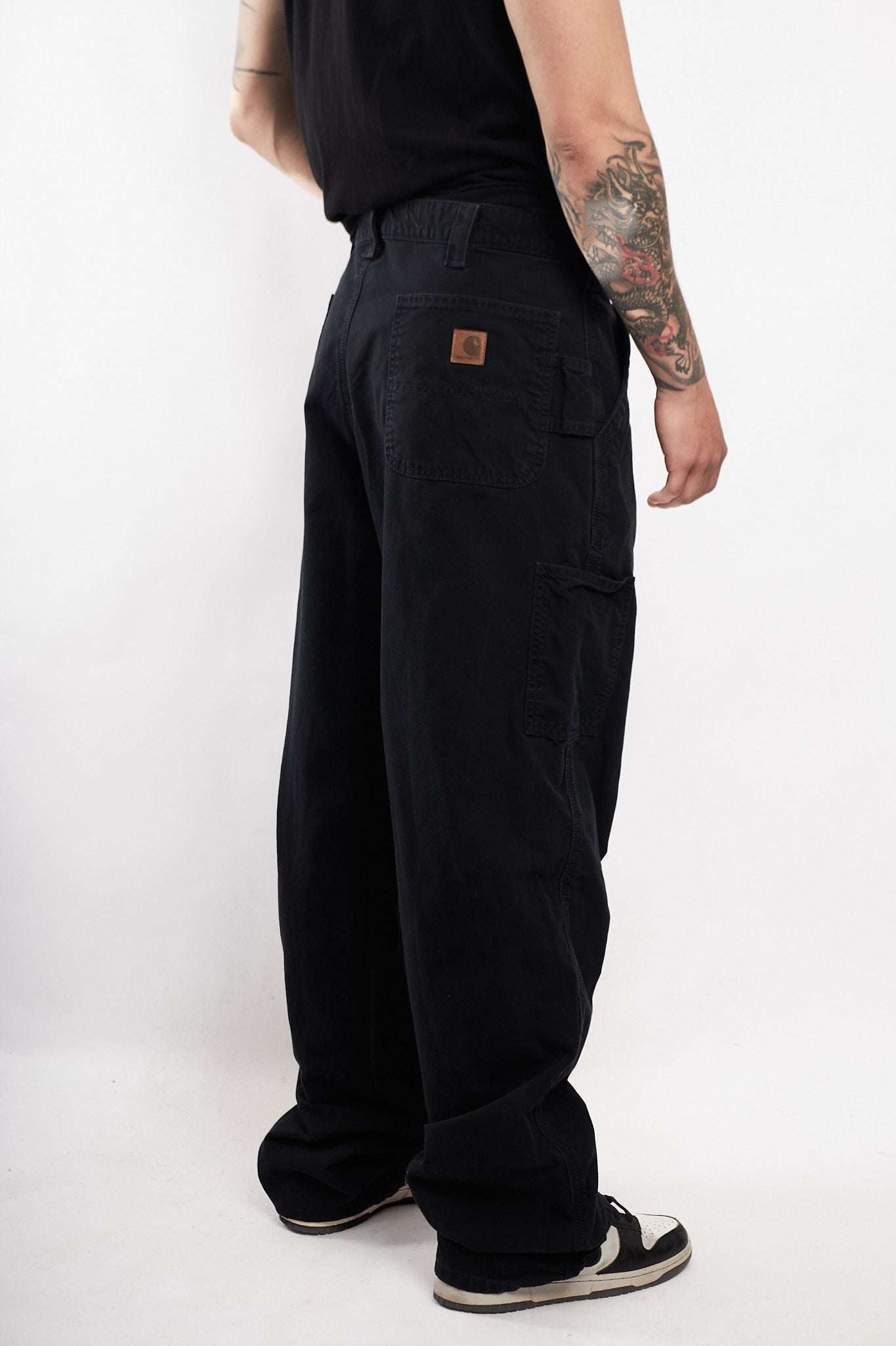 2000 Vintage Carhartt Black Cargo Pant (36/38)