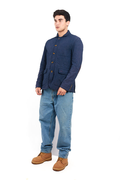 2000 La Martina Navy Puffer Coat (M/L)