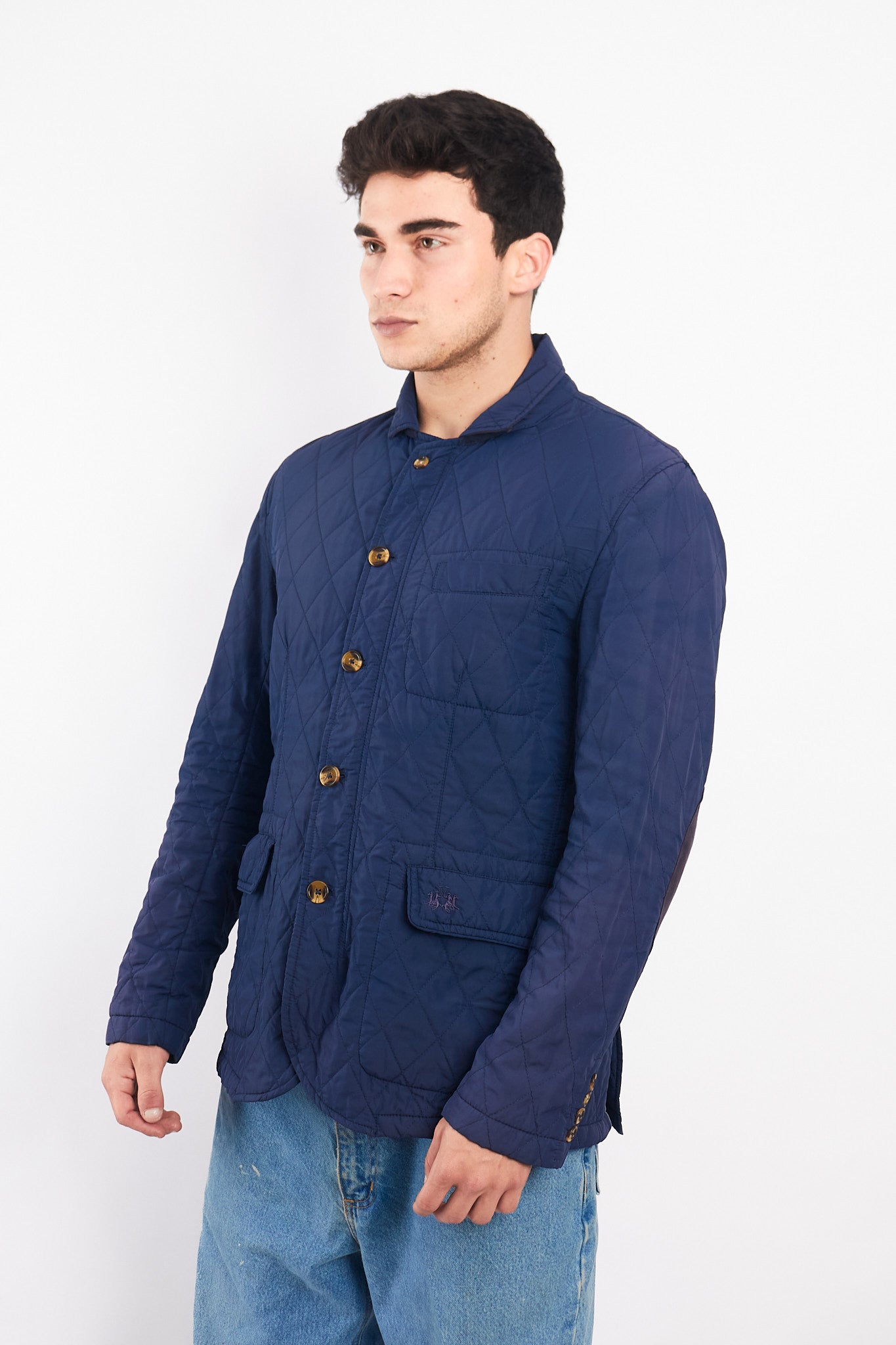 2000 La Martina Navy Puffer Coat (M/L)