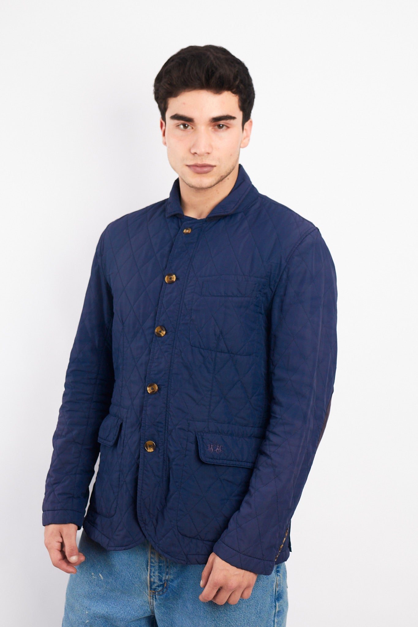 2000 La Martina Navy Puffer Coat (M/L)