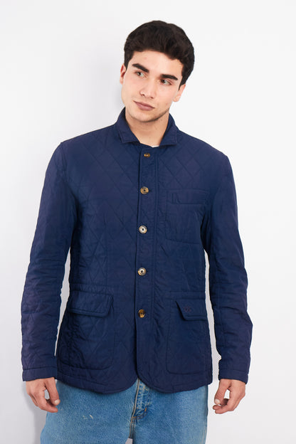 2000 La Martina Navy Puffer Coat (M/L)