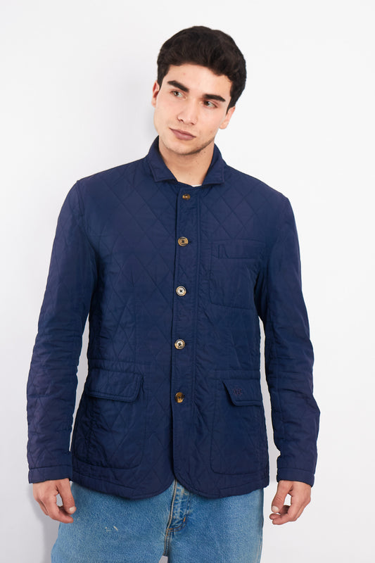 2000 La Martina Navy Puffer Coat (M/L)