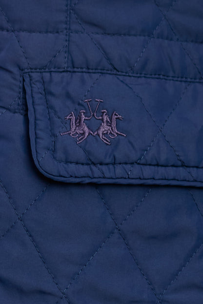2000 La Martina Navy Puffer Coat (M/L)