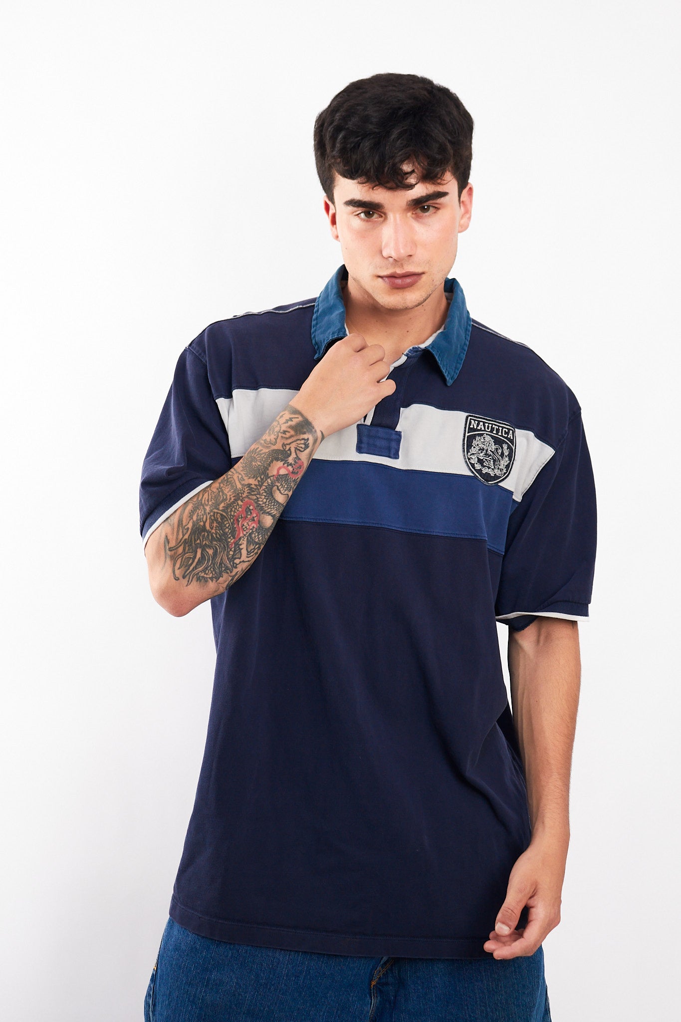 2000 Nautica Emblem Polo Shirt (XL)