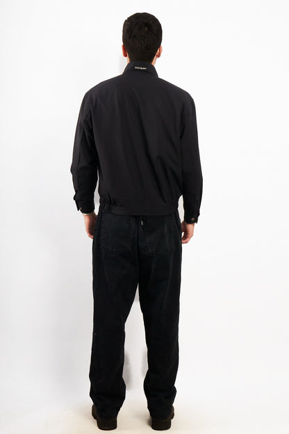 2000 Vintage Yves Saint Laurent Navy Bomber Jacket (S/M)