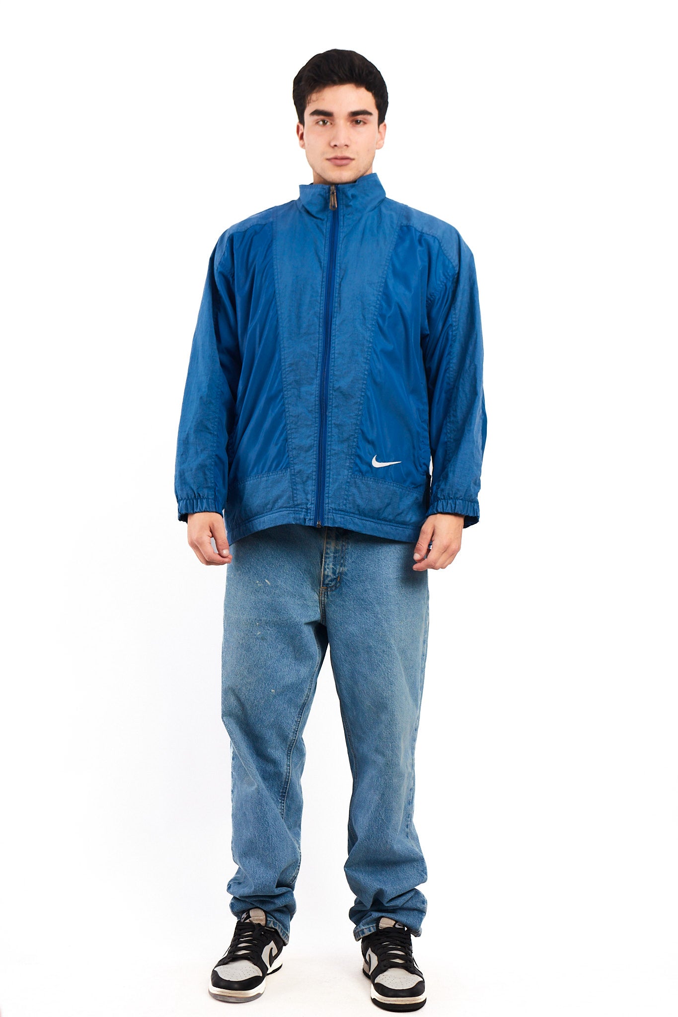 1990 Vintage Nike Electric Blue Jacket (M/L)