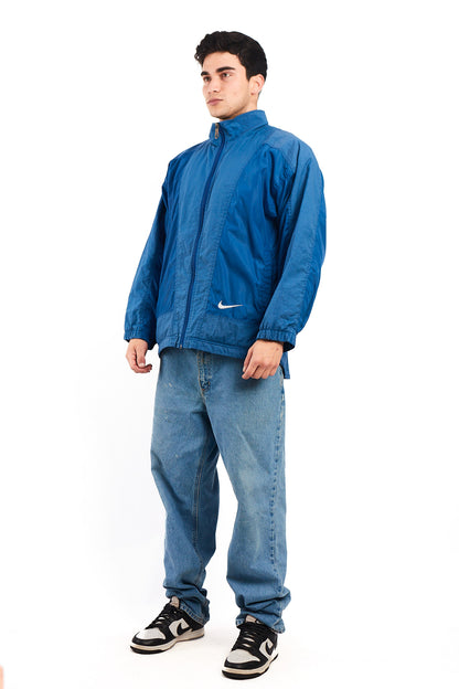 1990 Vintage Nike Electric Blue Jacket (M/L)