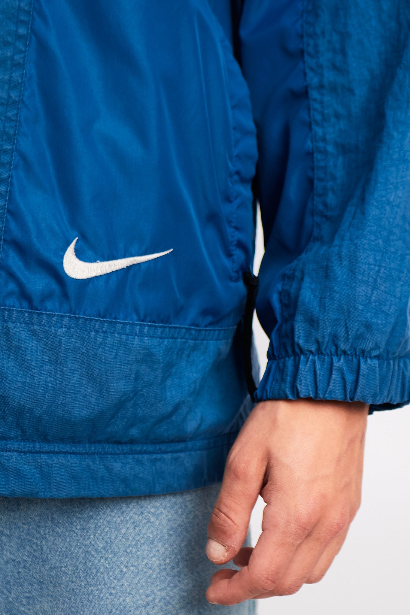 1990 Vintage Nike Electric Blue Jacket (M/L)
