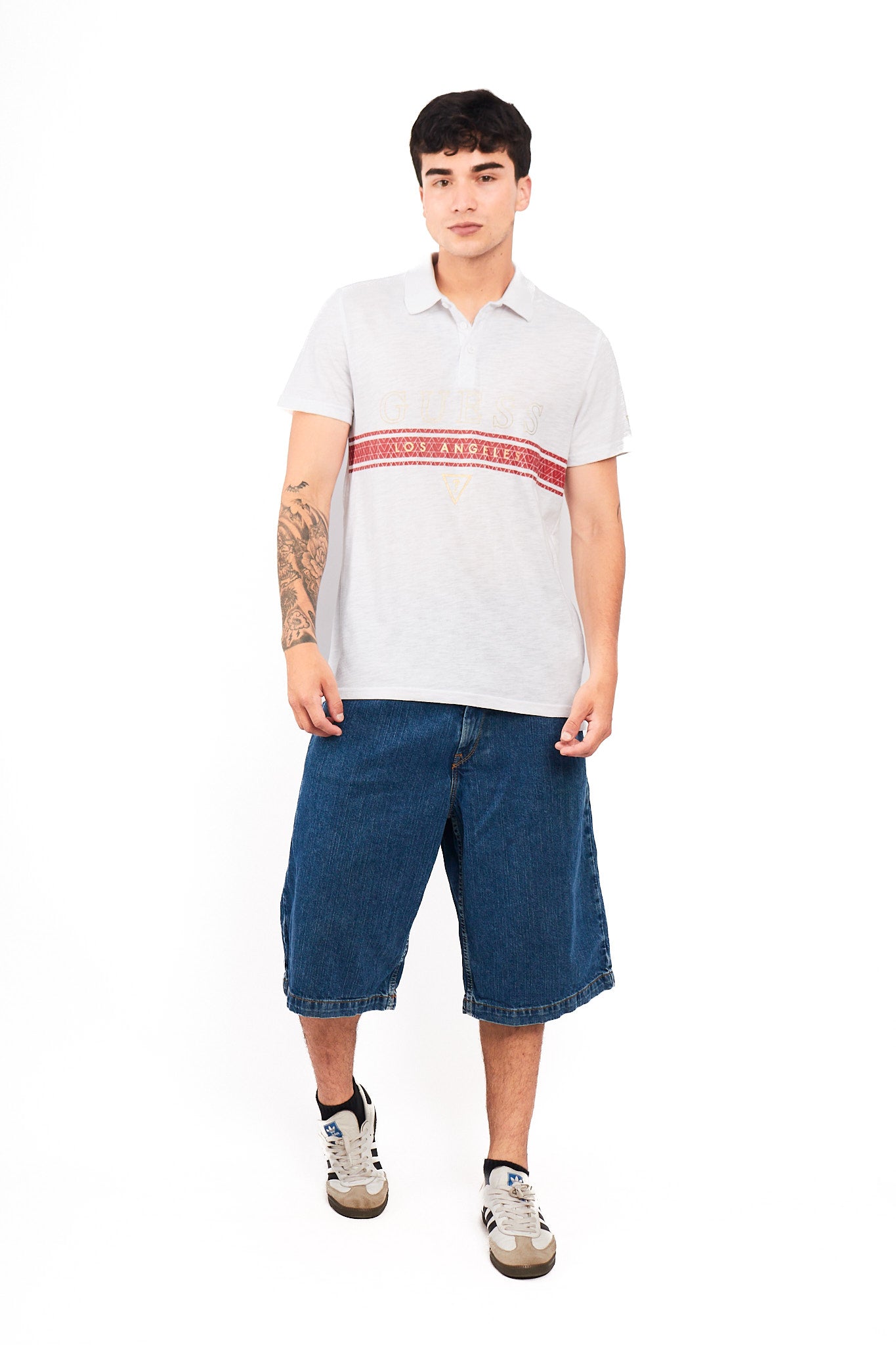 2000 Guess Los Angeles Polo Shirt (M/L)